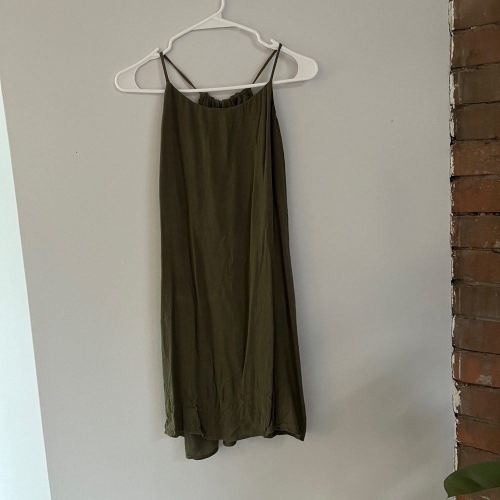 Oak and fort olive dress